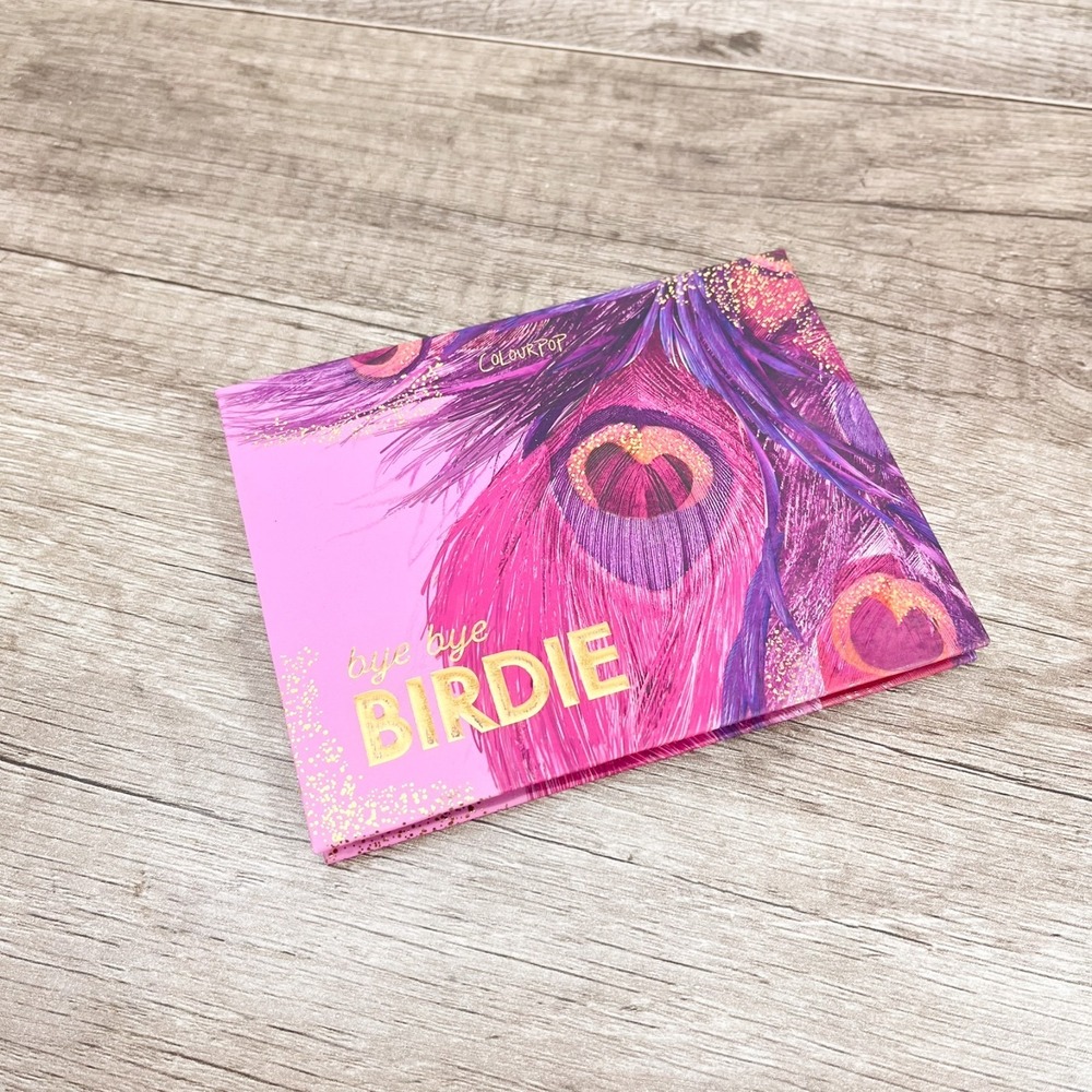 Colourpop Bye Bye Birdie Pressed Powder Eyeshadow Palette No Box